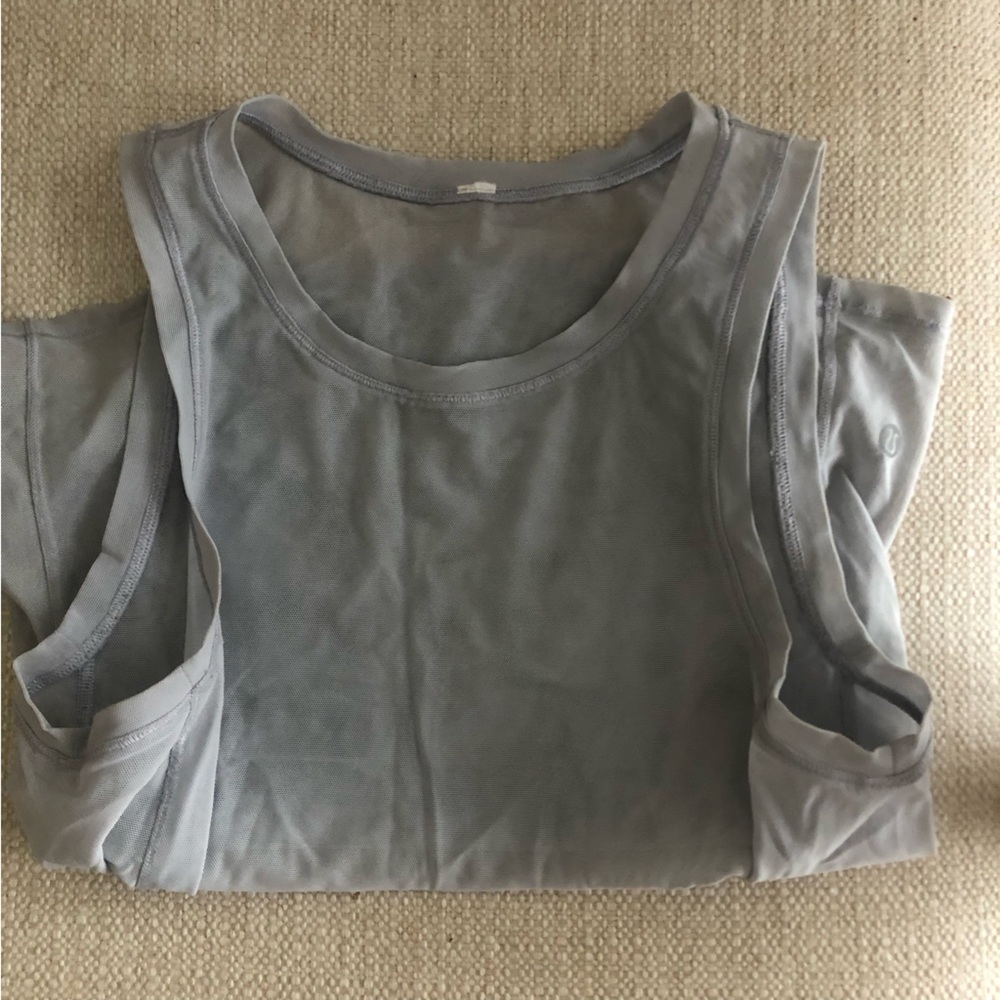 LULULEMON MESH TANK💜🍋